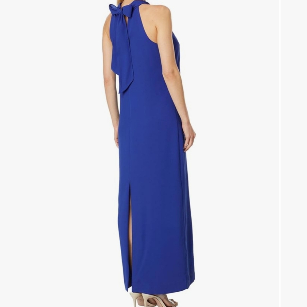 Lilly Pulitzer Cobalt Blue Sleeveless Maxi Dress - Picture 2 of 10